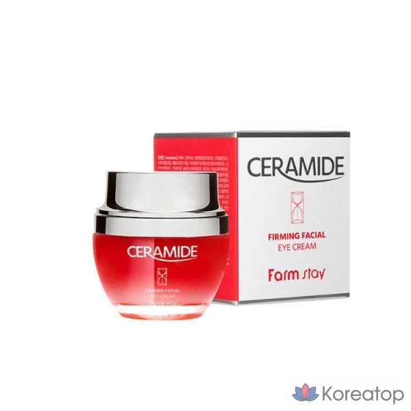 Крем для лица и глаз FarmStay с керамидами, укрепляющий, 50 мл