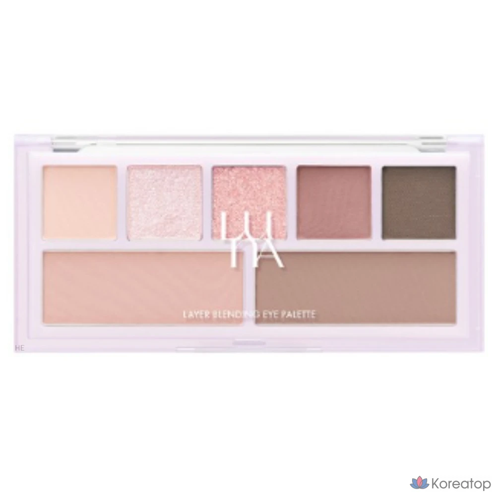 Палетка теней для век Luna Layer Blending Eye Palette, 02 Mauve Depth, 1 шт.
