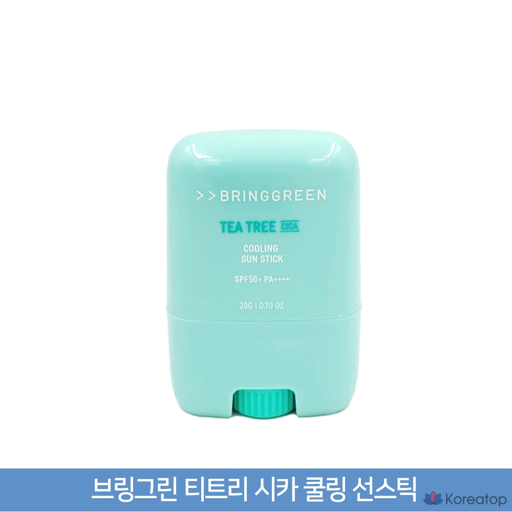 Солнцезащитный стик Bring Green Tea Tree Cica Cooling Sun Stick, 20 г, 1 шт.
