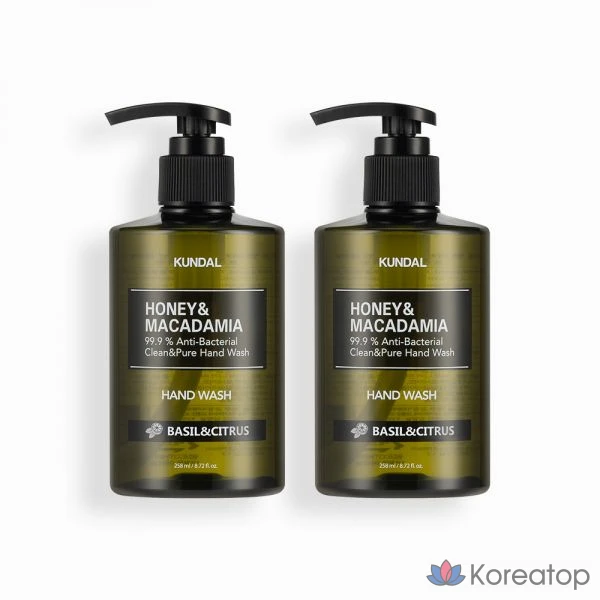 Kundal Pure Hand Wash Aroma Edition, набор из 2 упаковок, 258 мл
