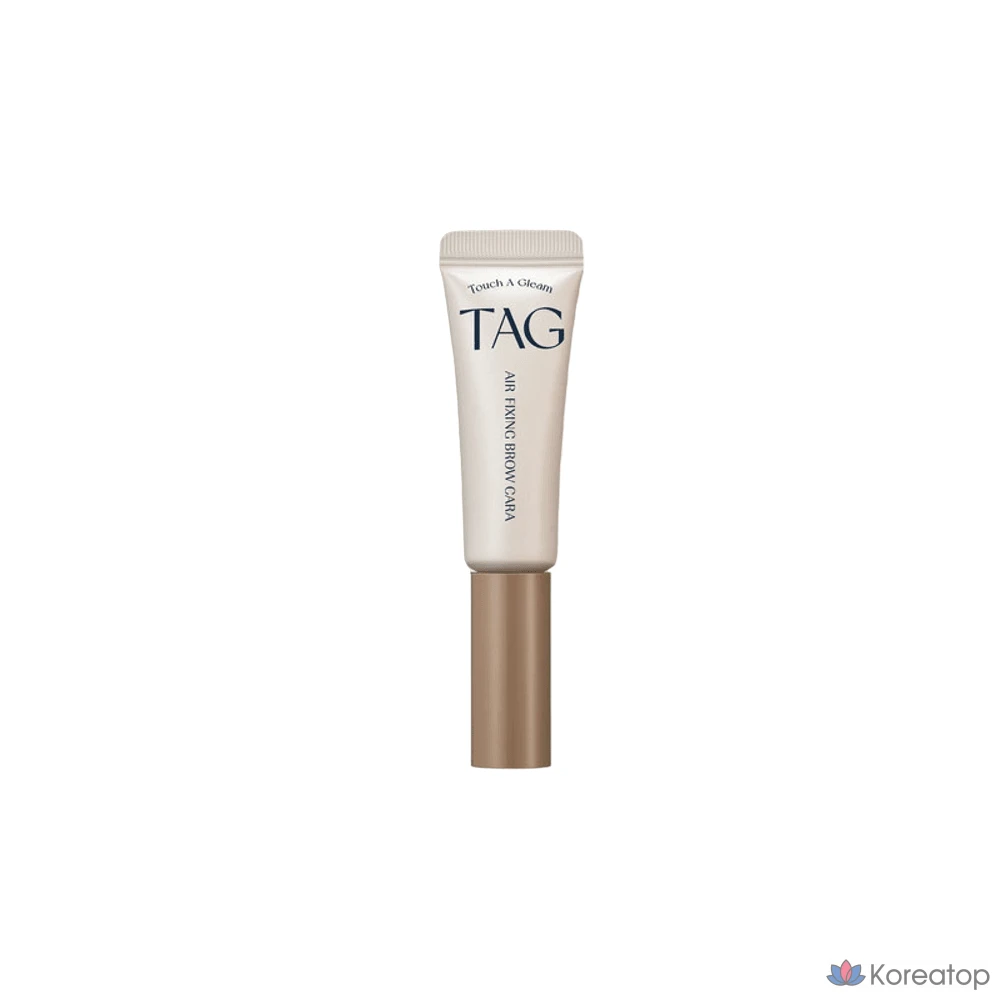 Tag Air Fixing Brow Cara 9g Светло-коричневый, базовый набор, 1 шт.