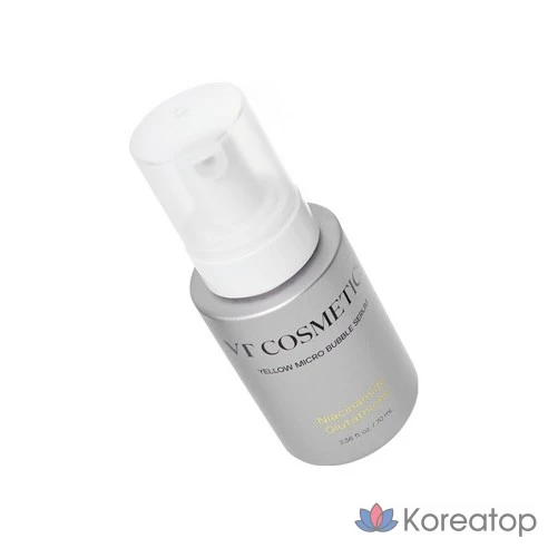 VT Cosmetics Ниацинамид Глутатион Желтая микропузырьковая сыворотка, 1 шт., 70 мл