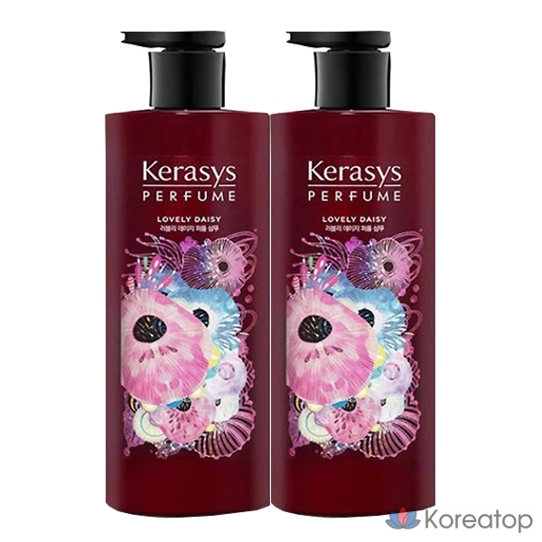 Шампунь и ополаскиватель KeraSys Lovely Daisy Perfume, 1 шт., 1,2 л