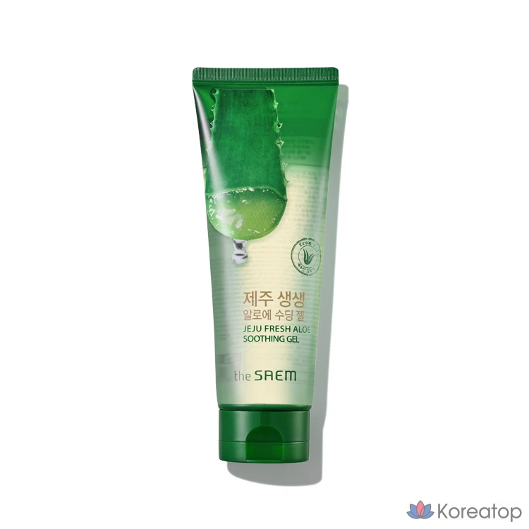 Успокаивающий гель с алоэ вера The Saem Jeju Fresh, тюбик 250 мл (1 x 250 мл)