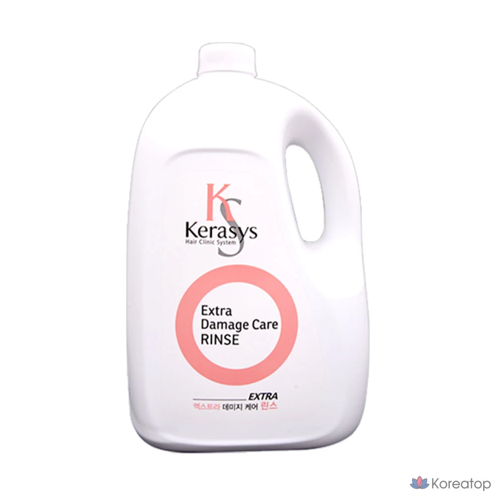 Кондиционер для волос KeraSys Extra Damage Care Rinse, 4000 мл, 1 шт.