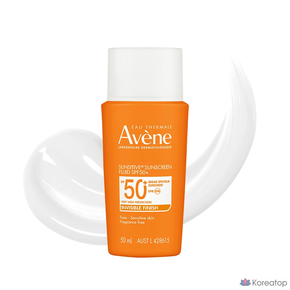 Солнцезащитный флюид Avene Sun Sensitive Sun Fluid SPF50+ PA++++, 50 мл, 1 шт.