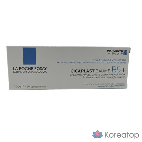 Успокаивающий восстанавливающий бальзам для тела, лица и губ La Roche-Posay  Cicaplast Baume B5, 100 мл