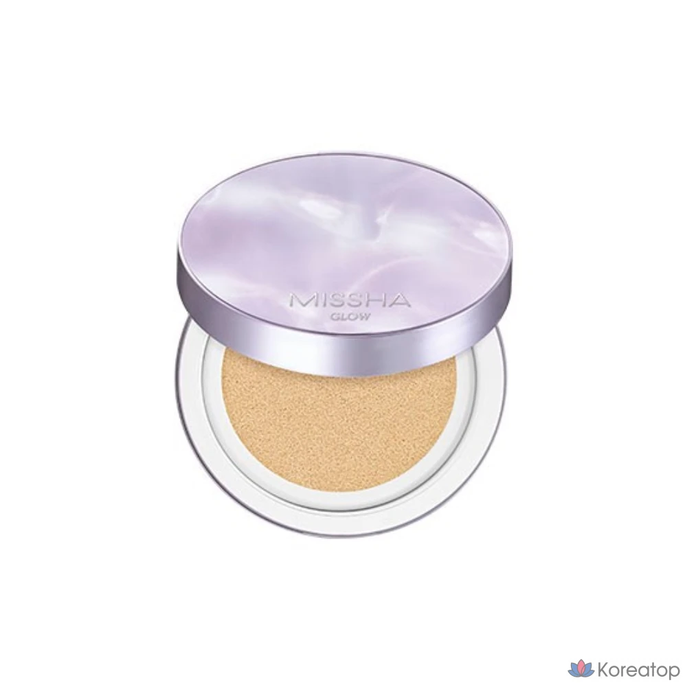 Тональный крем Missha Glow Layering Fit Cushion, 14 г, № 21 «Ваниль», 1 шт.