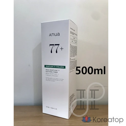 Успокаивающий тоник Anua Eoseongcho, 3 шт., 500 мл