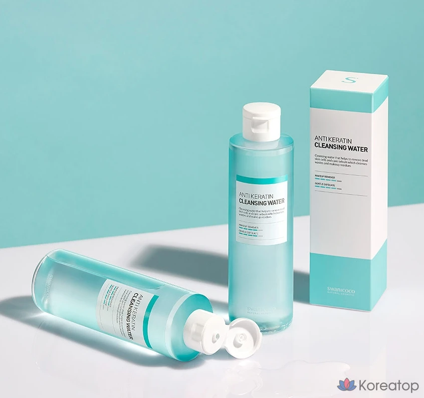Очищающая вода Swanicoco против кератина, 1 шт., 200 мл