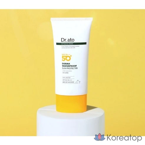 Водостойкий солнцезащитный крем Dr. Ato SPF50+ PA++++, 80 мл