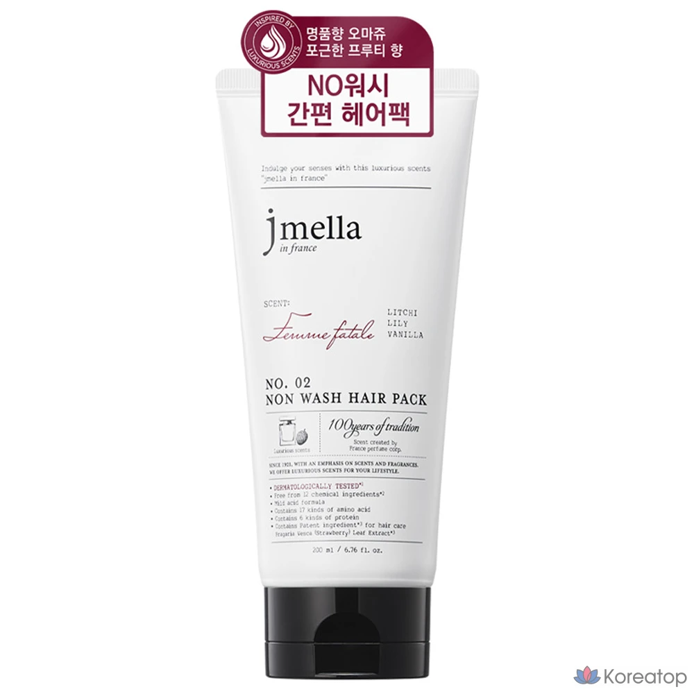 Несмываемая маска для волос Jmella in France Femme Fatale, 200 мл, 1 шт.