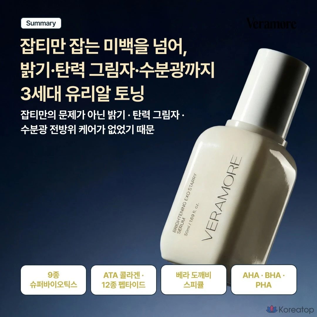 Сыворотка VERAMORE Brightening Probiotic Exosome Serum, 50 мл, 1 шт.