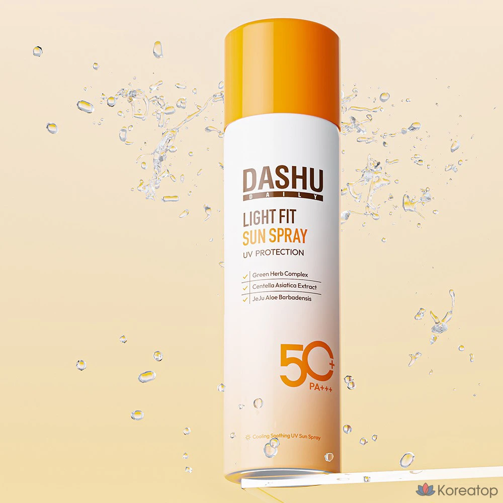 Солнцезащитный спрей Dashu Daily Lightfit SPF 50+ PA+++, 1 шт., 150 мл