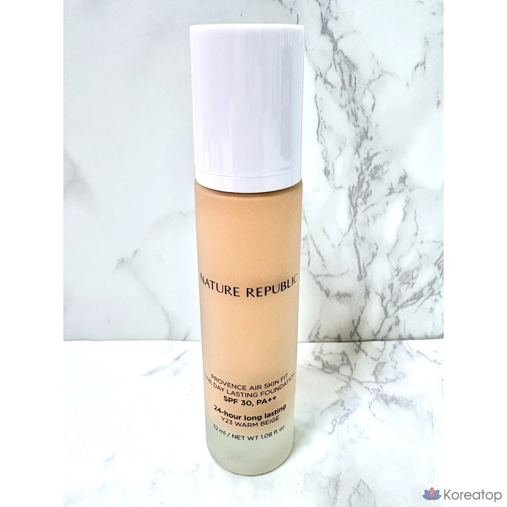 Тонер Nature Republic Provence Air Skin Fit Foundation, оттенок Warm Beige, 1 шт.