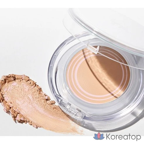 Увлажняющий компактный крем Luna Moisture Glow Pact Clear, оттенок № 21 Ваниль