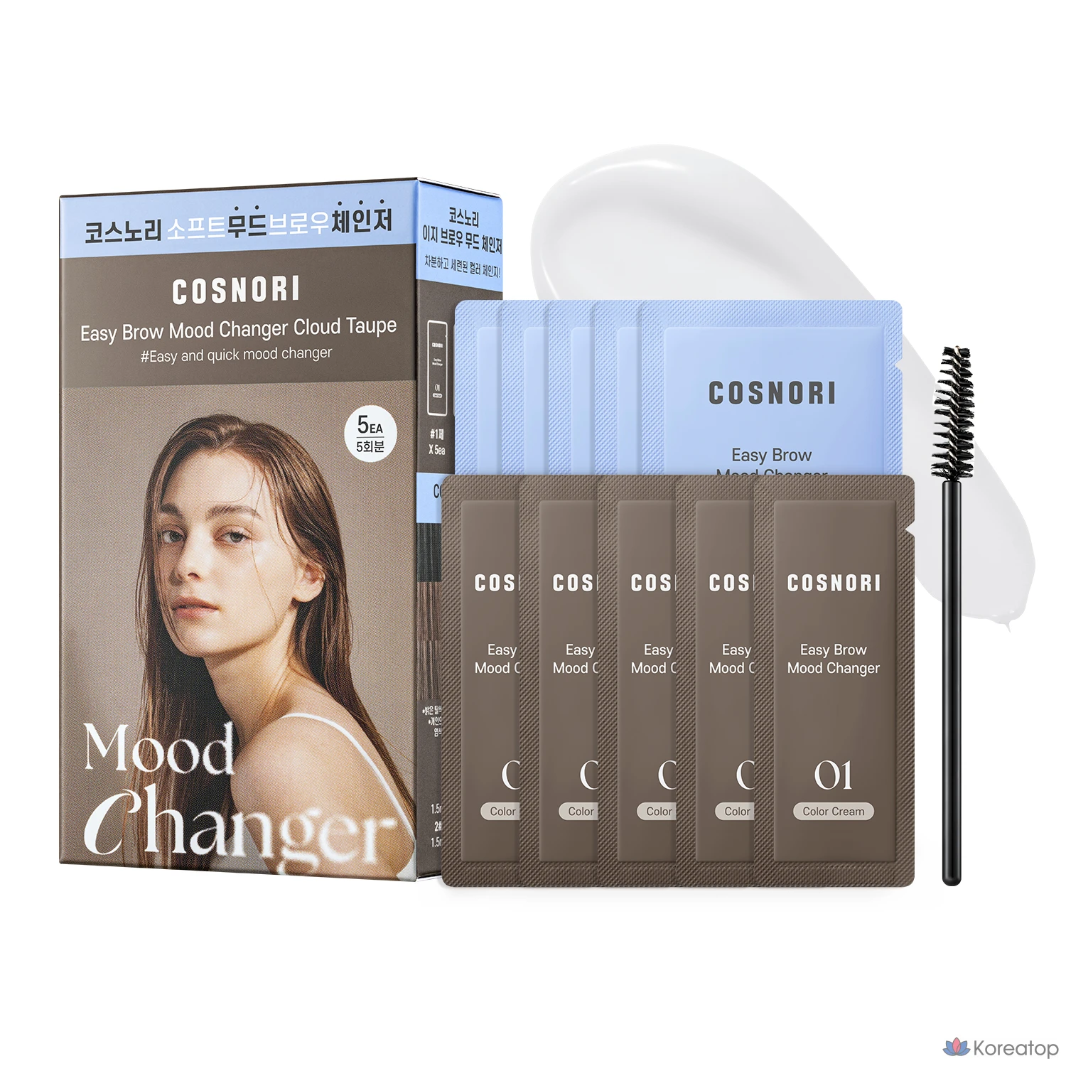 Краска для бровей Cosnori Easy Brow Mood Changer Dye, цвет Cloud Taupe, 1 шт.
