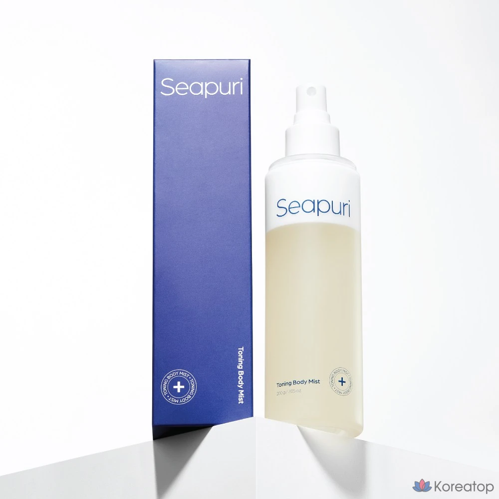 Тонизирующий спрей для тела Seapuri с витамином С, 1 шт., 200 мл