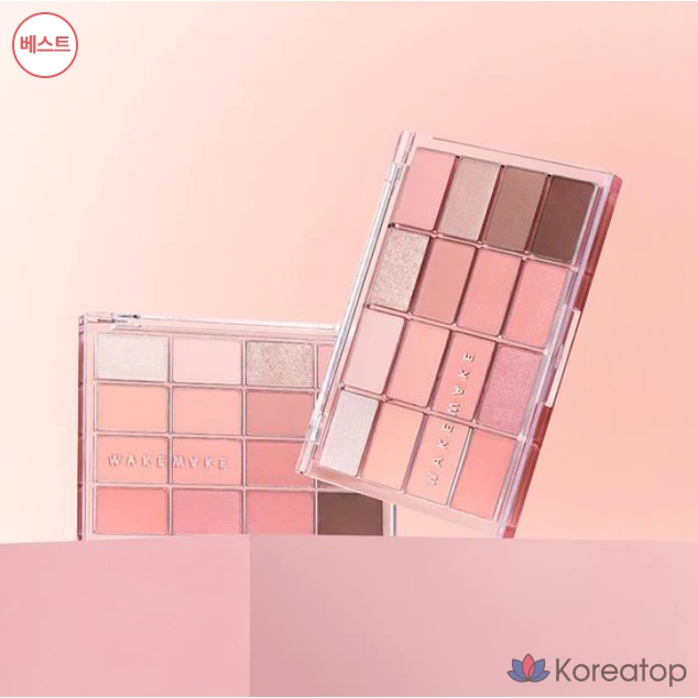 Палетка теней для век WakeMake Soft Blurring, 27 оттенков Silver Crush Blurring, 1 шт.