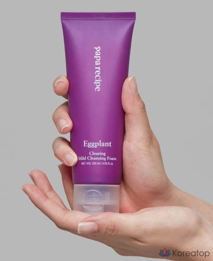 Очищающая пенка Papa Recipe Eggplant Clearing Mild Cleansing Foam, 120 мл, 1 шт.