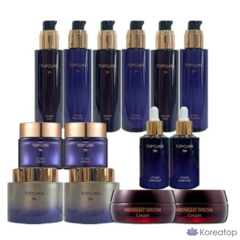 Charmzone Top Class Royal Charmzone The Collagen Lifting Basic Set (3 средства для кожи + 3 эмульсии + 4 крема + 2 специальных крема + 2 ампулы), 2 набора