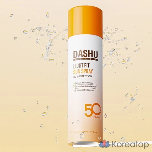 Солнцезащитный спрей Dashu Daily Lightfit SPF 50+ PA+++