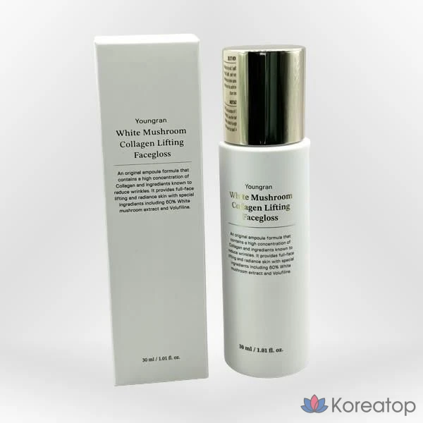 Youngran White Mushroom Collagen Lifting Face Gloss 30ml