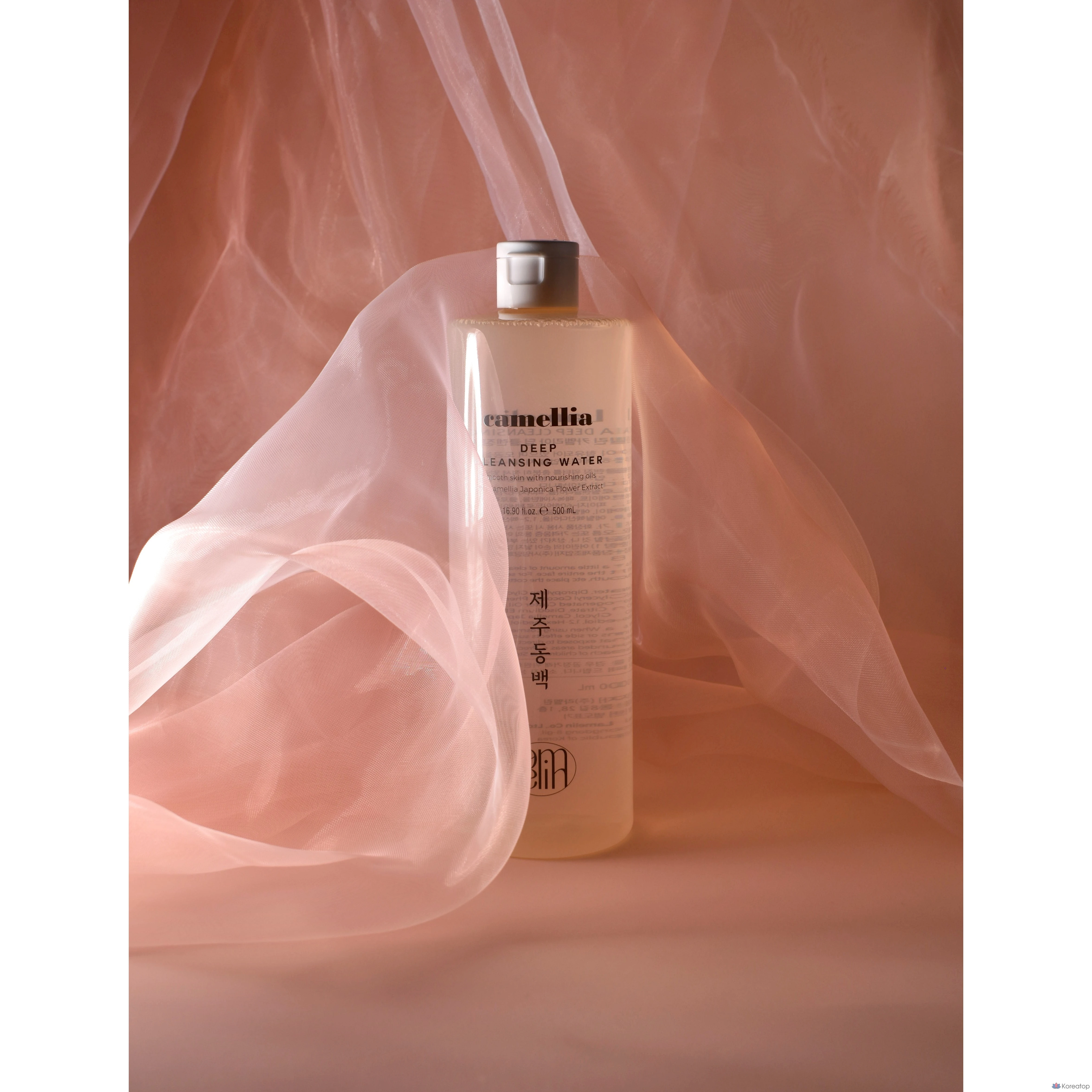 Очищающая вода Lamelin Camellia Deep Cleansing Water, 1 шт., 500 мл