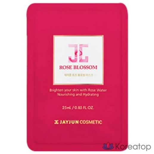 Набор масок Jayjun Rose Blossom, 1 упаковка, 3 упаковки