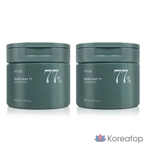 Anua Eoseongcho 77 Clear Pads, 2 pcs