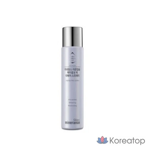 Miba Ion Calcium Mineral Whitening Wrinkle Functional Line (~30%), 1 шт., Минеральный спрей для лица и шеи 150 мл