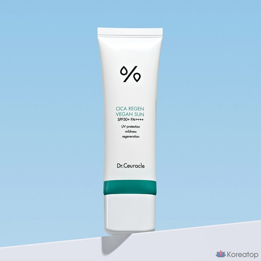 Солнцезащитный крем Dr. Ceuracle Cica Regen Sun Cream SPF50+ PA++++, 50 мл, 1 шт.