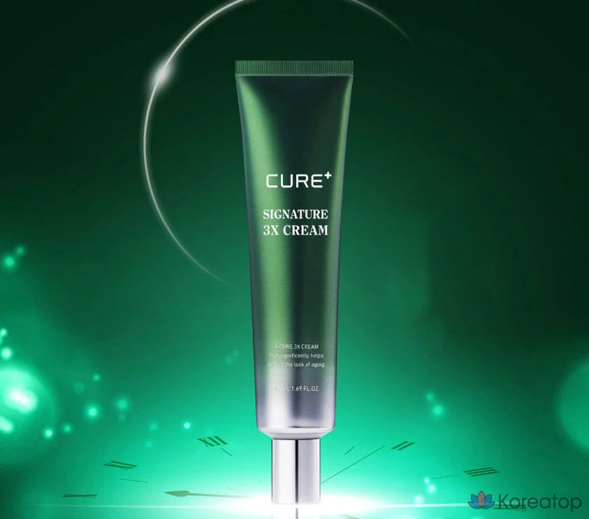 Ким Чон Мун Aloe Cure Signature 3X Cream 50ml x 2p + 2X Cream 3.5g x 2p + 3X Cream 2g x 3p, 1 шт.