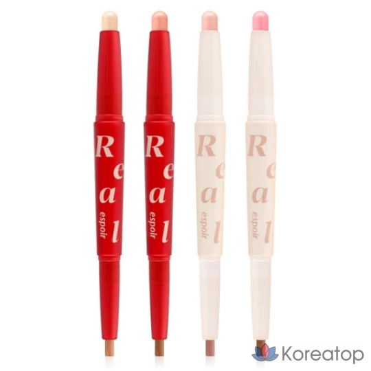 Espoir Real Eye Aegyo-sal Stick 1.3g, No. 2 Peach Beam, 1 шт.