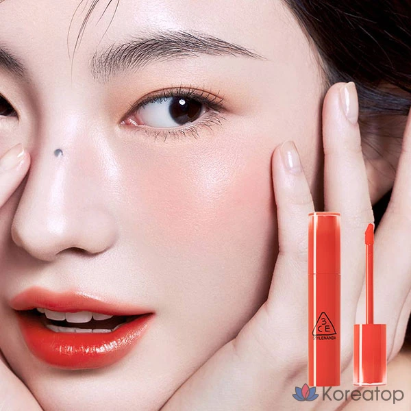 Тинт для губ 3CE Lazy Pop Lip Stain, оттенок Yay Or Nay, 4.5 г, 1 шт., фото 2
