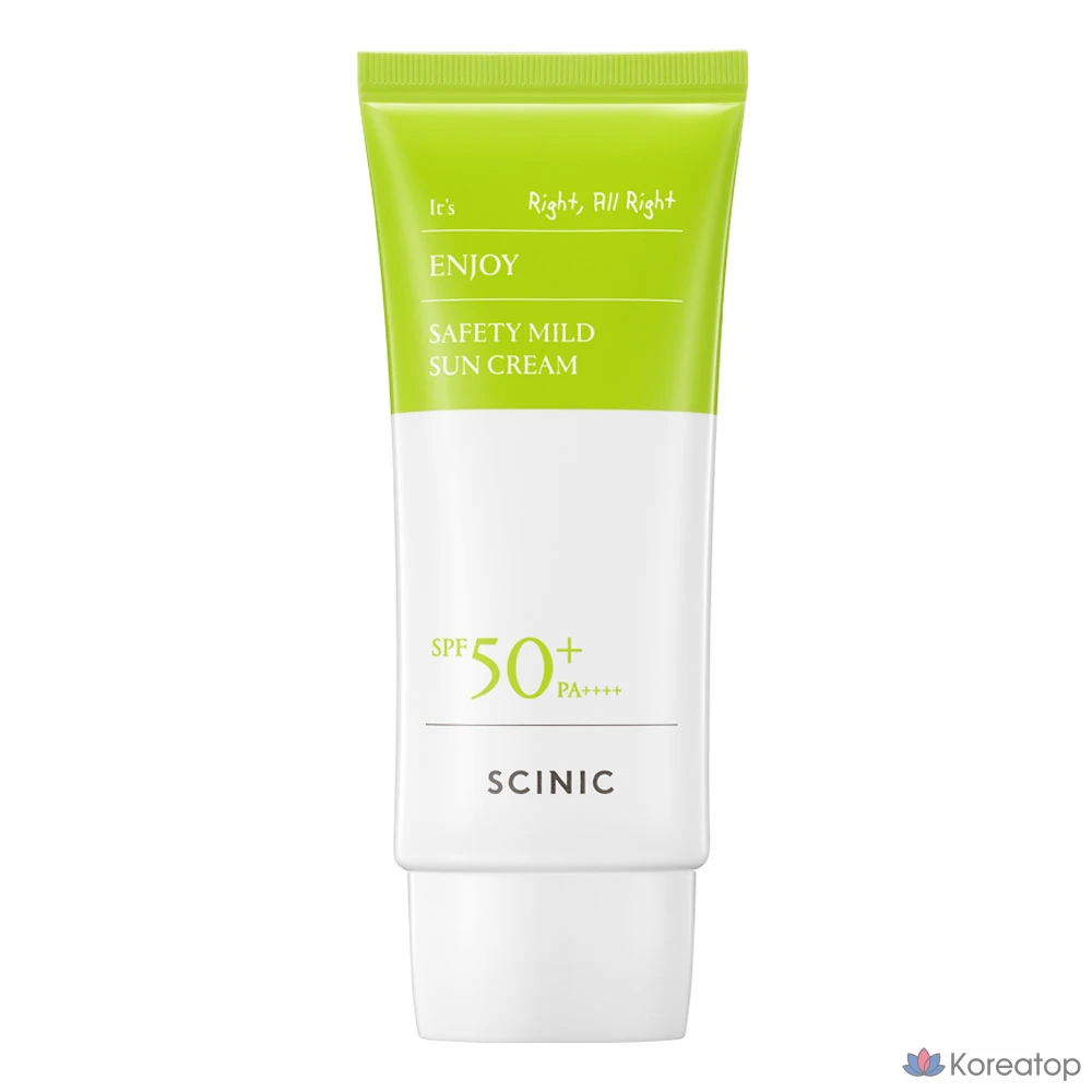 Солнцезащитный крем Scinic Enjoy Safety Mild, 50 мл, 1 шт.