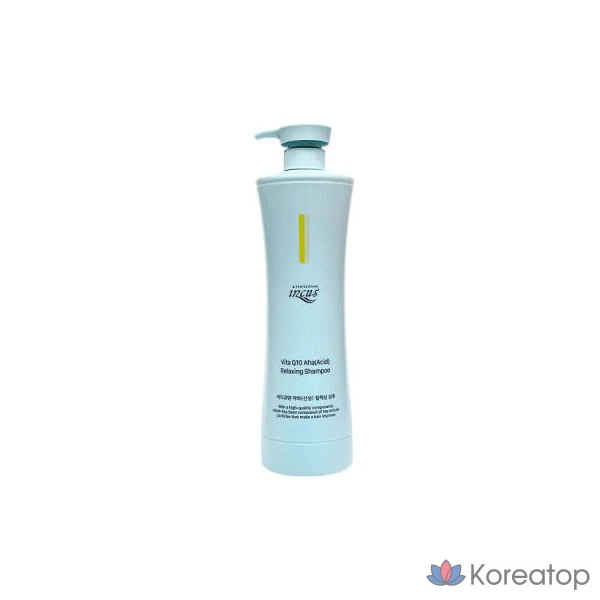 NMF Кислотный шампунь 1000 мл Mcerad, Incuse VitaQ10 AHA Расслабляющий кислотный шампунь 1000 мл, 1 флакон, 1 л