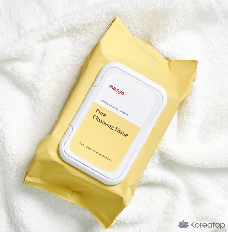 Очищающие салфетки Manyo Pure Cleansing Tissue, 80 шт.