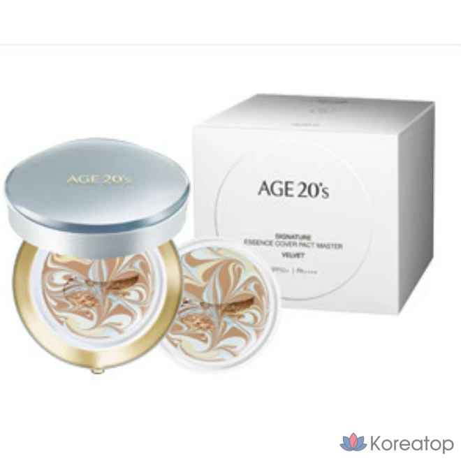 Age20s Signature Master Velvet Pact (основной продукт + сменный блок), 1 шт.