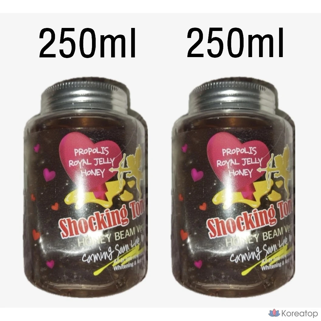 Тоник Label Young Shocking Toner Honey Glow Version / Для кожи + Лосьон + Эссенция «все в одном» / Увлажняющий, 500 мл, 1 шт.