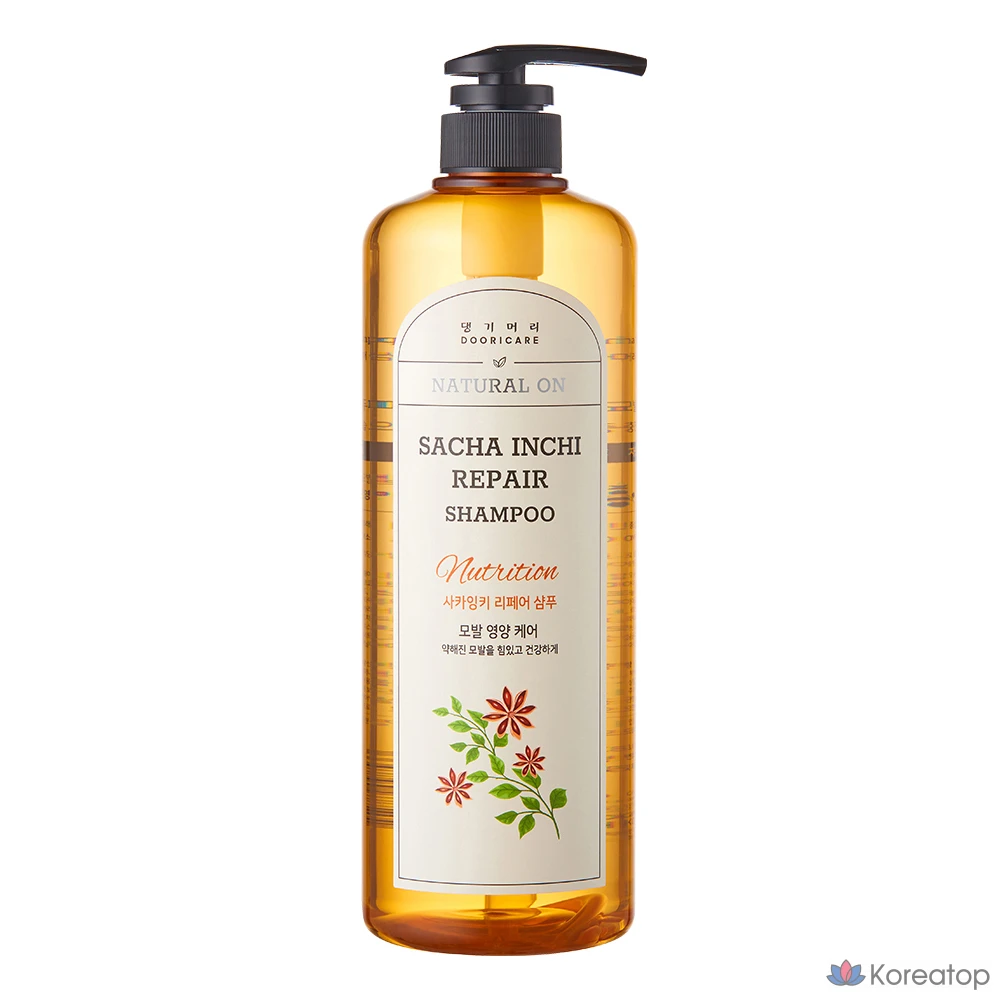 [Danggi Meori] Большой объем травяного восстанавливающего шампуня 1000 мл, 1 л, 1 шт.