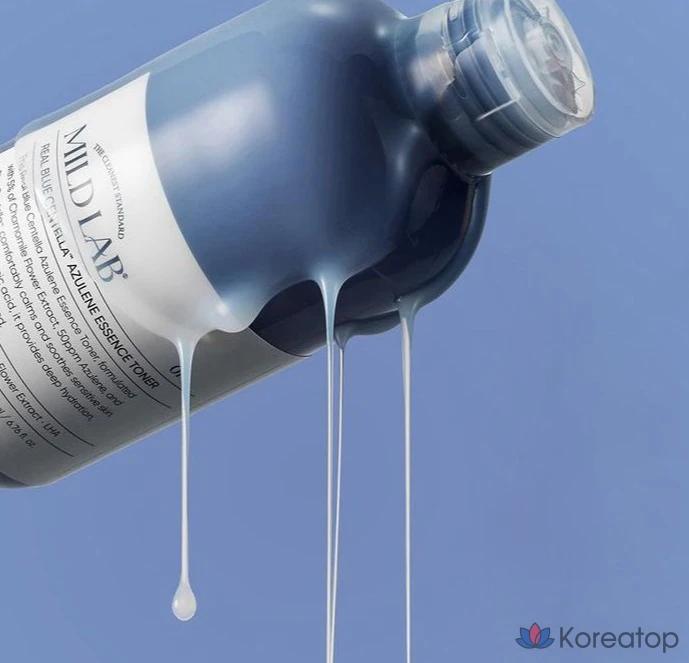 Тоник-эссенция Mild Lab Real Blue с центеллой и азуленом, 200 мл, 1 шт.