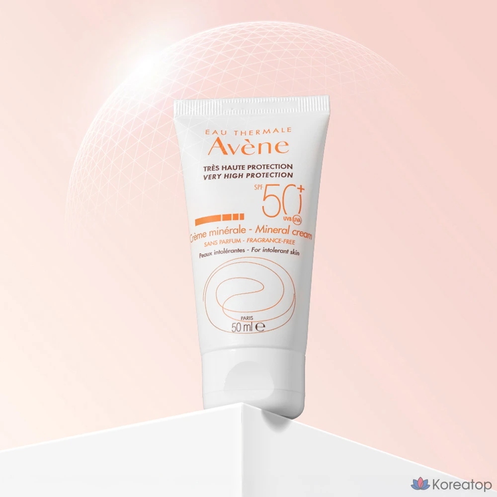 Солнцезащитный крем Avene Sun Mineral Tone-Up, SPF50+ PA++++, 50 мл, 1 шт.