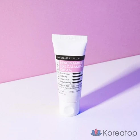 Крем с ниацинамидом 10% и каламином Dermafactory
