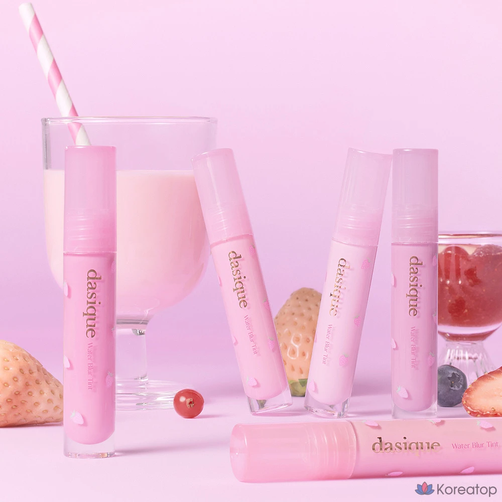 Тинт для губ Dasique Water Blur Lip Tint, оттенок 06 Berry Ade, 3.2 г, 1 шт., фото 2