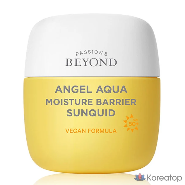Увлажняющий защитный крем BEYOND Angel Aqua Moisturizing Barrier Sunquid SPF50+ PA++++, 50 мл, 1 шт.