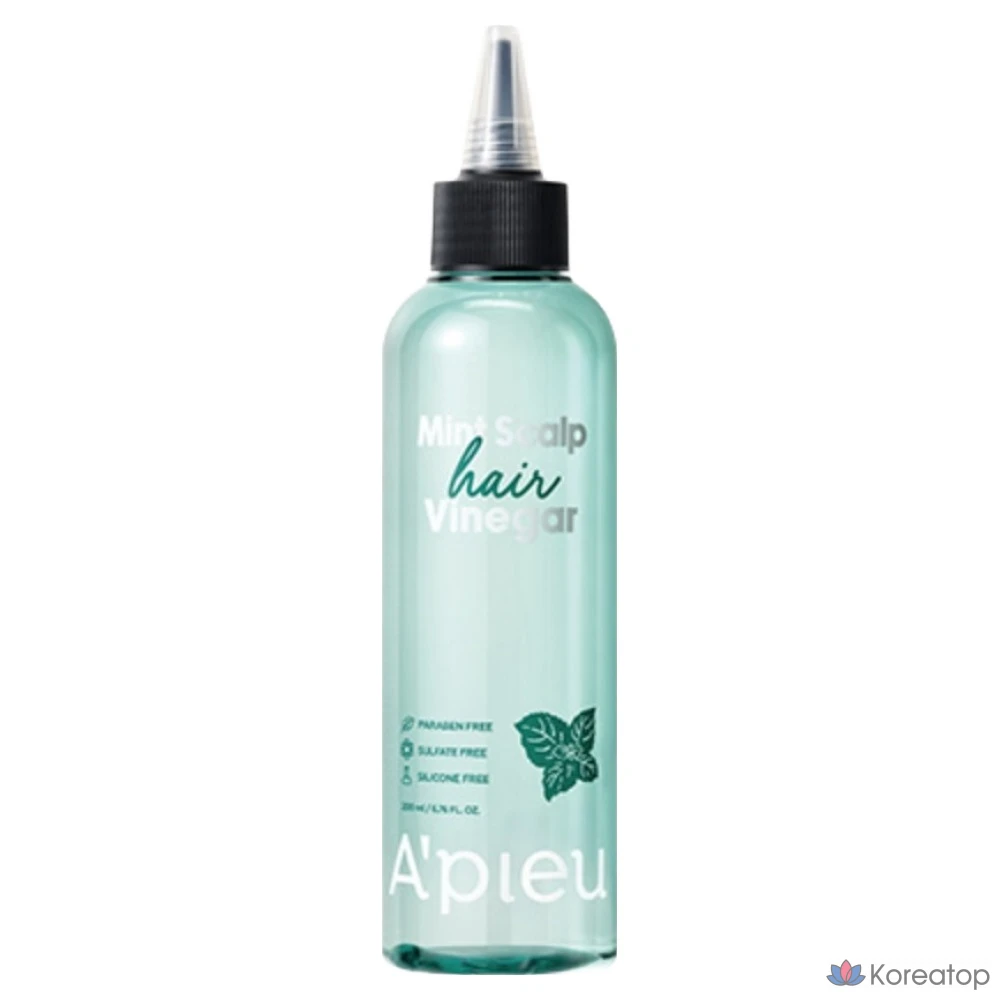Уксус для кожи головы и волос A'Pieu Mint, 200 мл, 1 шт.