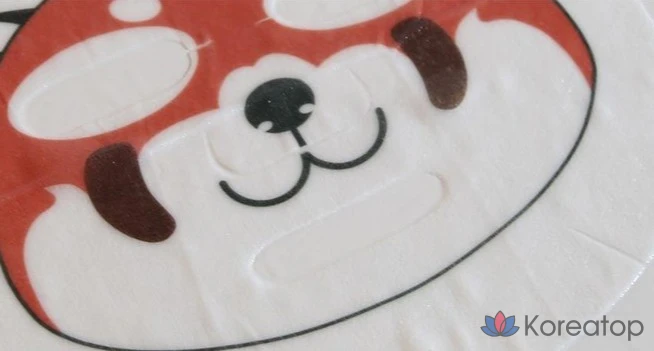 Тканевая маска для лица Epielle Season 4 Animal Character Red Panda Mask, 12 шт., фото 2