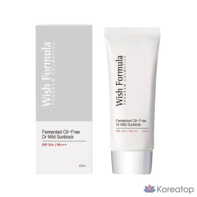 Солнцезащитный крем Wish Formula Fermented Oil-Free Doctor Mild Sunblock SPF50+ PA+++, 65 мл, 1 шт.