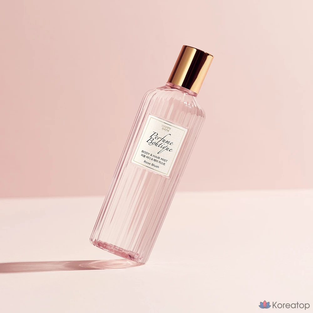 Парфюмерный спрей для тела и волос Happy Bath Perfume Boutique «Роза и румяна», 200 мл, 1 шт.